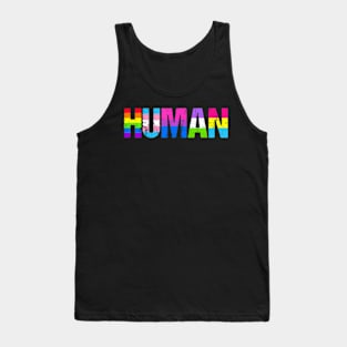 Human Pride Month LGBTQ+ LGBT Tank Top